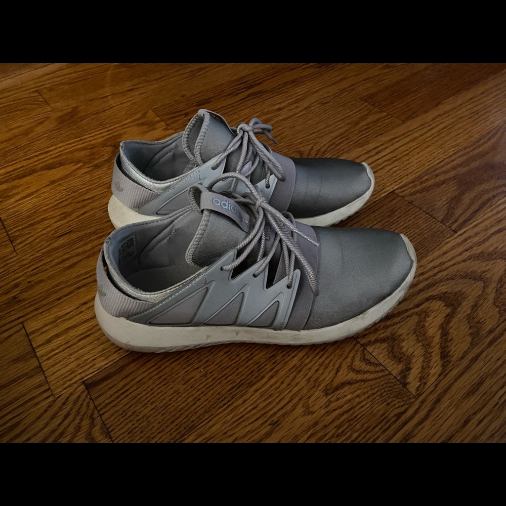 Adidas Tubular Defiant Silver Gray Sneakers